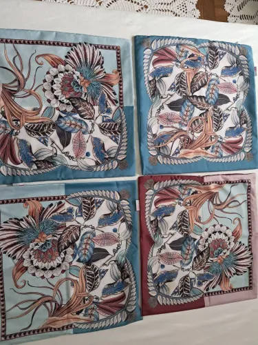 Capa de almofadas conjunto com 4