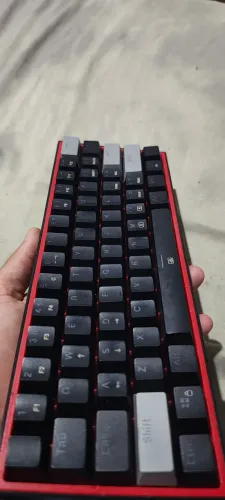 Teclado mecanico swith Red mais mouse