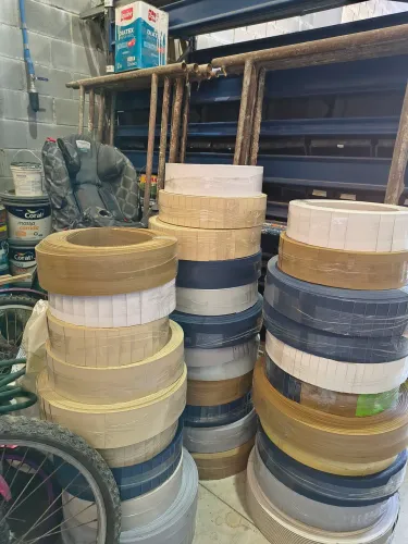 Lote de lâminas de PVC para cortina de 10cm