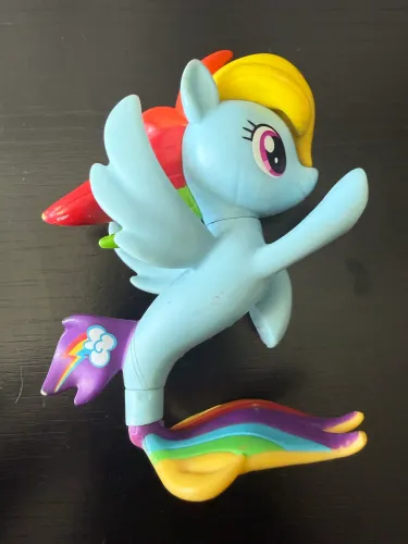 My little pony sea pony Rainbow dash