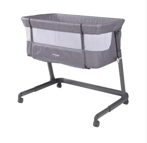 Berço portátil Co bed link cinza mescla voyage