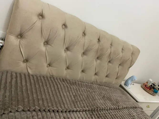 Cabeceira suede 