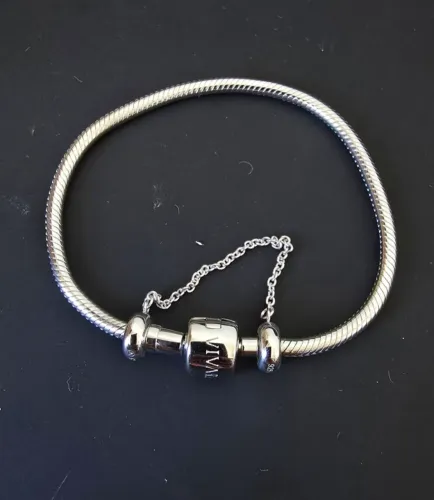 Pulseira Berloques Life 18cm em Prata 925