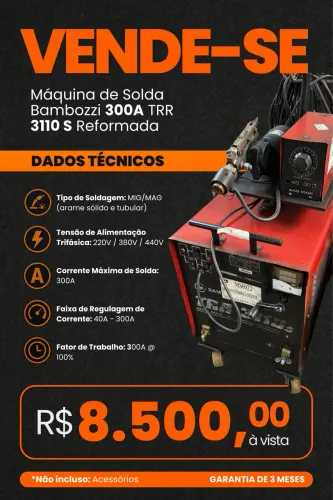 MÁQUINA DE SOLDA BAMBOZZI