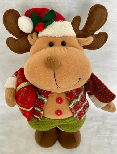 NATAL < Boneco Decorativo Natalino - RENA