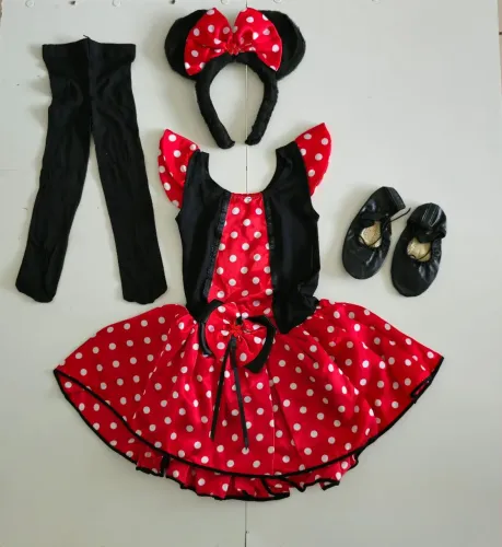 Fantasia da Minie de luxo da Xixi Baby 