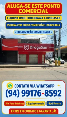 Alugo ponto comercial - cidade nova