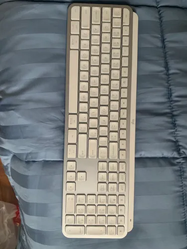 Teclado MX Keys S - Branco
