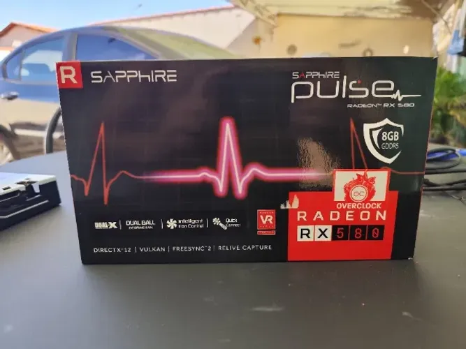 Placa de Vídeo Sapphire Radeon RX 580 8GB
