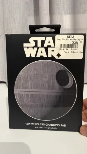 Carregador por aproximação Star Wars Original exclusivo GAMESTOP USA