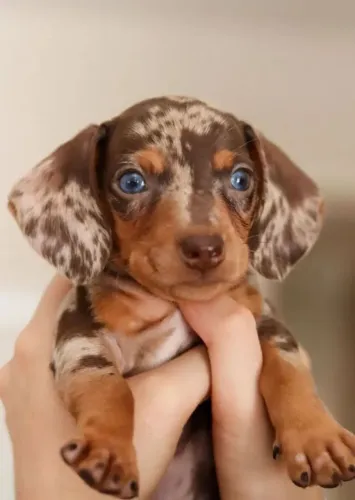 Basset choco merle 