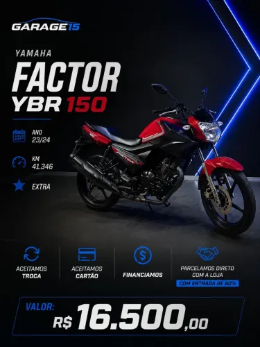 Yamaha Factor YBR 150 | 2023/2024