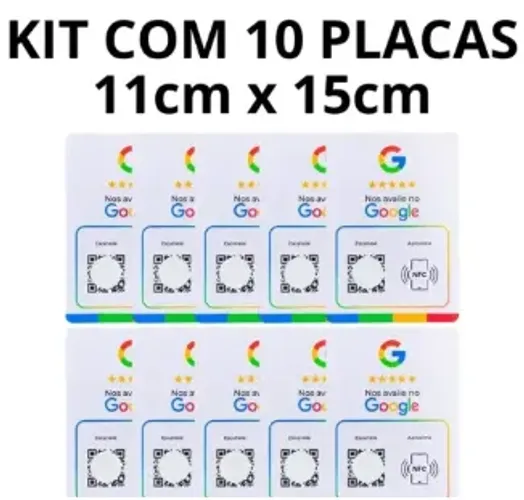 Pack de Placas de Google tags
