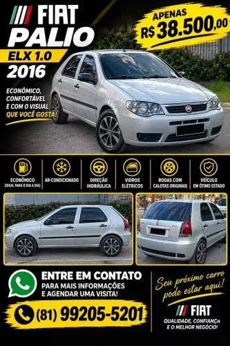 Fiat Palio Celebration 1.0 Fire Flex 8V 4P 2016