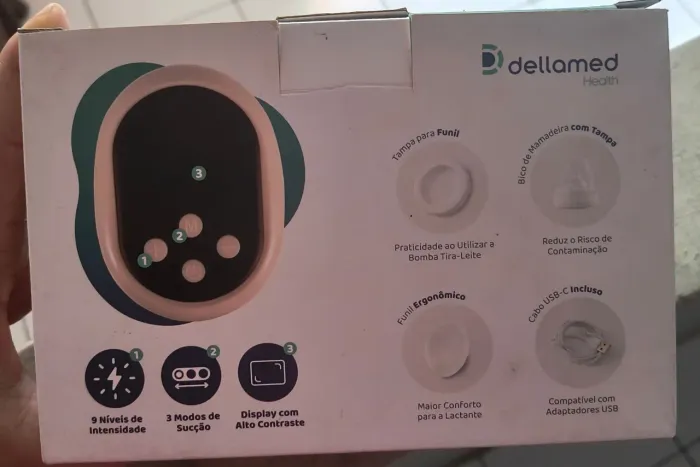 Bomba elétrica de leite 