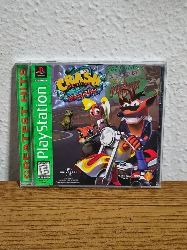 Crash 3 PS1 CIB ORIGINAL FUNCIONANDO PERFEITAMENTE 