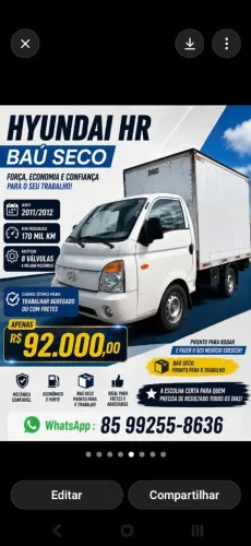 Hyundai HR 2.5 TCI Diesel (rs/rd) 2012