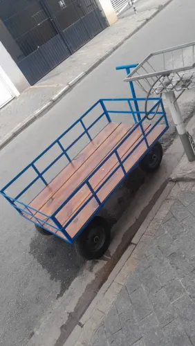Carrinho plataforma, para transporte de Garga Grande Porte.... zapp *