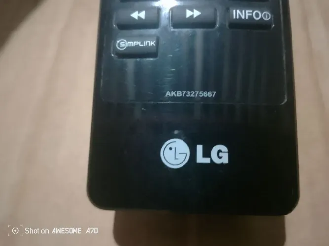 CONTROLE ORIGINAL LG AK.B * - SEMI NOVO