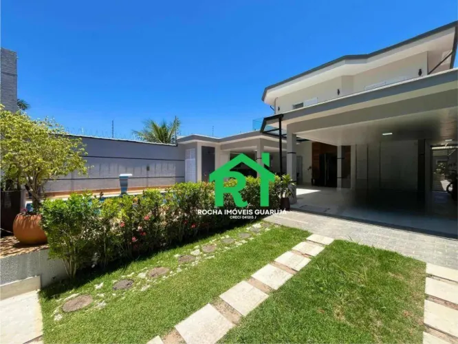 Casa com 4 quartos (4 suítes), 3 vagas e lazer à venda em Jardim Guaiuba, Guarujá