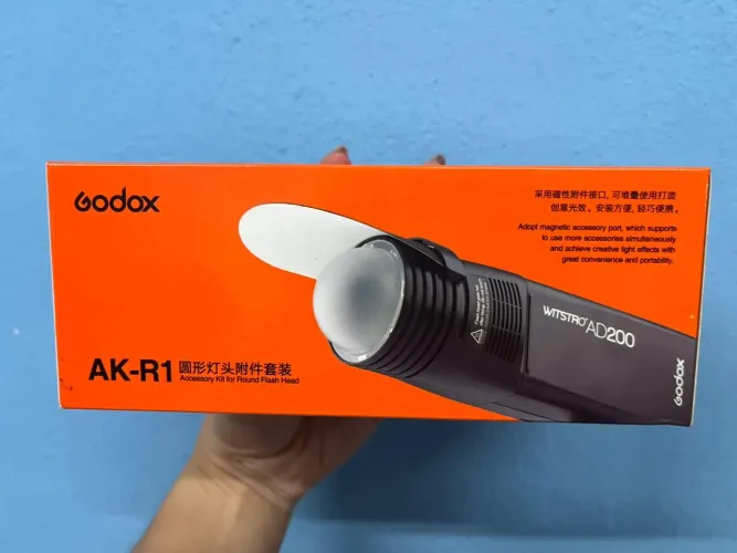 kit acessório godox ak-r1 para flash
