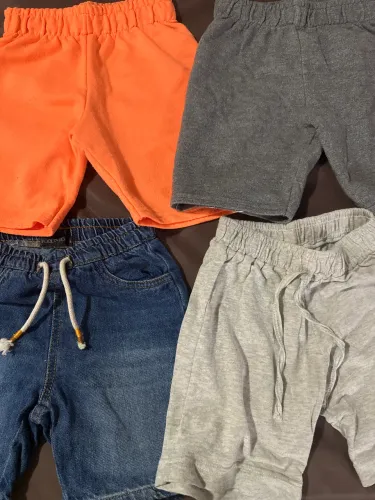 4 shorts menino - 4 anos