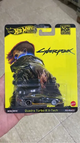 Hot Wheels Cyberpunk Quadra Turbo R Premium