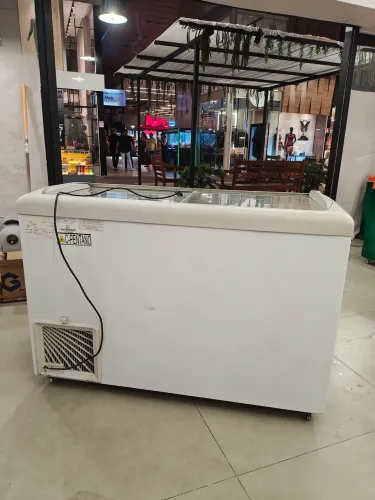 FREEZER EXPOSITOR HORIZONTAL METALFRIO 505 LITROS 220V COM PORTAS DE VIDRO