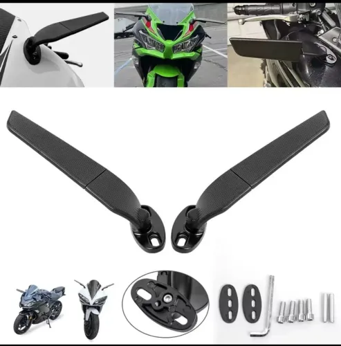 Espelho Retrovisor Asa Universal Esportivo para Moto