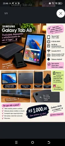 TABLET SAMSUNG GALAXY A8