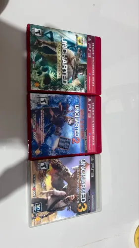 Uncharted Trilogia Completa PS3 - Jogos Originais em Ótimo Estado