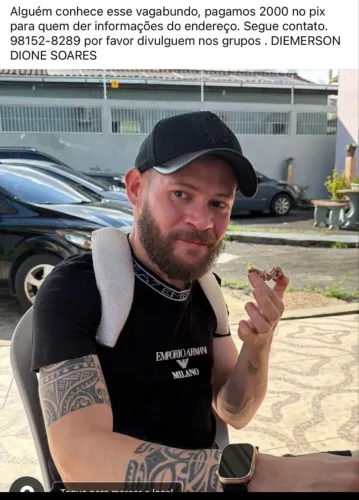 PAGAMOS 2000 para informação sobre endereço desse cidadão da foto.