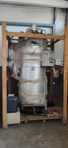 Caldeira a gás 150kg/HR de vapor.