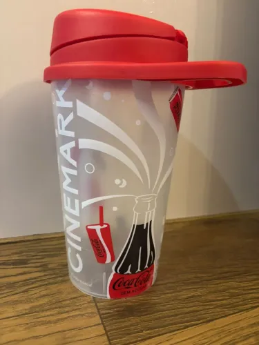 Copo Coca Cola Cinemark Retrô 1litro