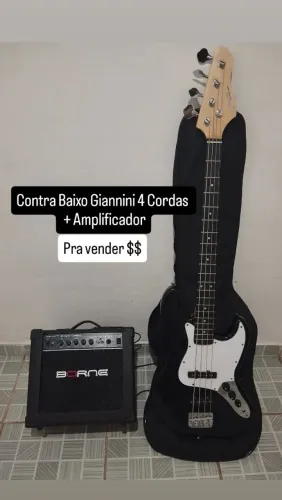 Contrabaixo 4 cordas Giannini 