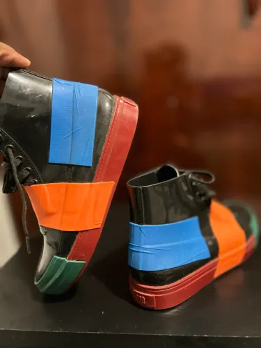 Bota Melissa colorida 