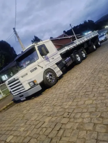 Conjunto scania 113 ano 96 na carreta 2 eixo ano 2005 top demais