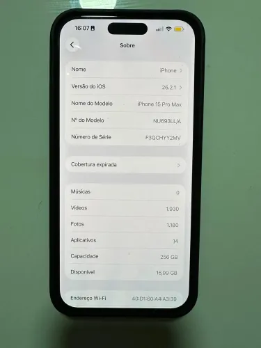 Vendo iPhone 15 pro Max 256 g 