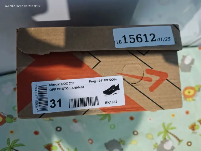 Tênis Infantil BOX 200