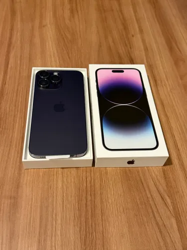 IPHONE 14 PRO MAX 256GB DEEP PURPLE ANATEL IMPECÁVEL
