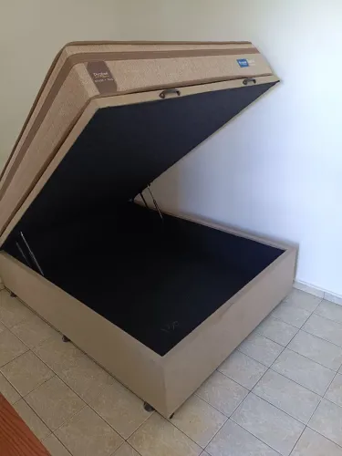 Cama box baú probel molas ensacadas 