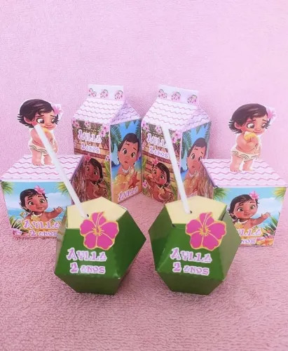 Caixinhas moana baby