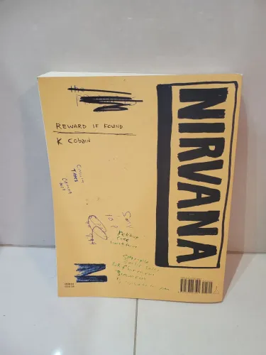Kurt Cobain Journals original livro diário Nirvana