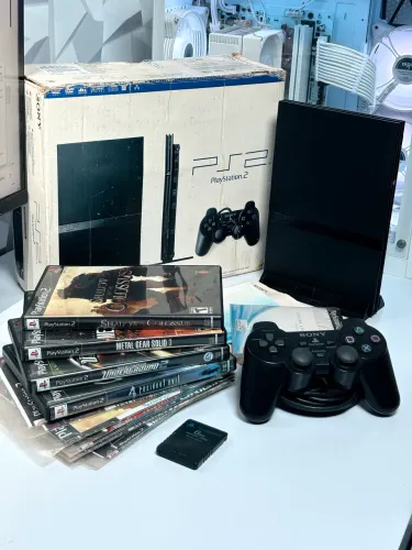 PS2 COMPLETO NA CAIXA!!!