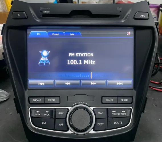 Multimídia Hyundai Santa Fé 