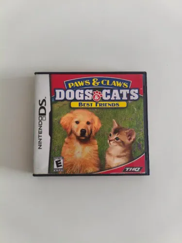 Paws & Claws Dogs and Cats Best Friends - Jogo Nintendo Ds 