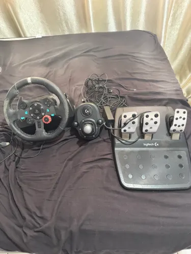 Logitech G29 + Câmbio + Pedais - Completo e Funcionando Perfeitamente