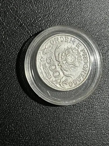 ? MOEDA DE PRATA 500 RÉIS 1913 - ESTRELAS SOLTAS ?