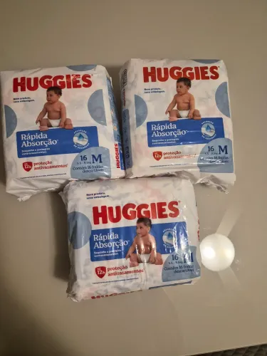 Fralda Huggies M
