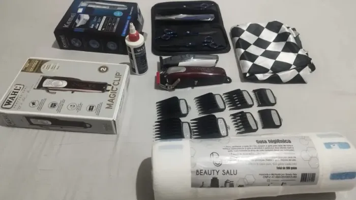 Kit Barbeiro Semi Novo